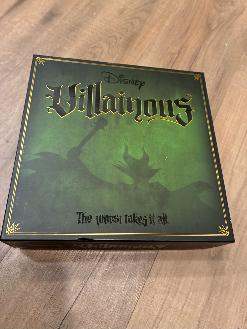 Disney Villainous Board Game – Green and Gold Artwork